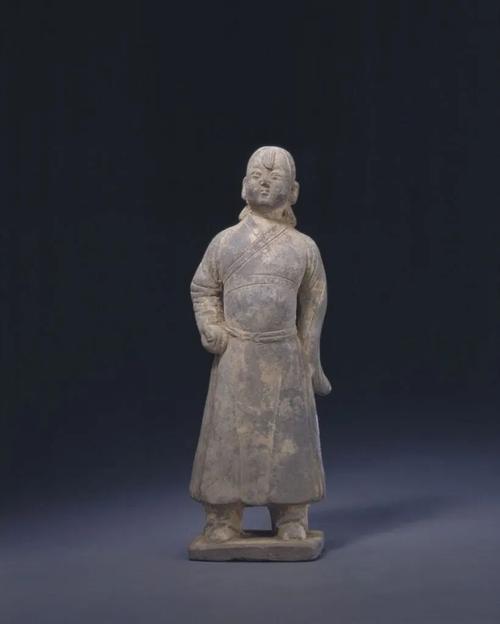 陶男俑,元